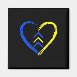 World Down Syndrome Awareness Day Love 3 Arrows Magnet