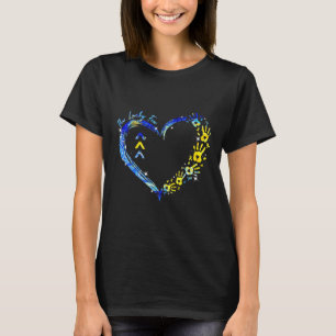 World Down Syndrome Awareness Day Lucky Few T21 He T-Shirt