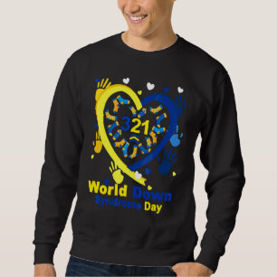 World Down Syndrome Awareness Graphic For Men And Sweatshirt