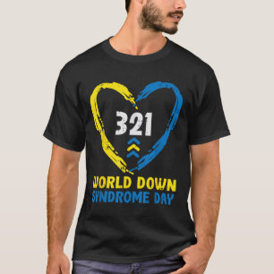 World Down Syndrome Day Arrows 321 Awareness Women T-Shirt