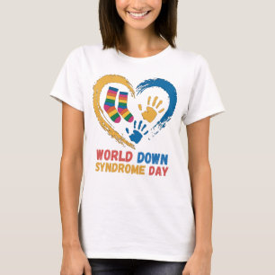 World Down Syndrome Day Awareness family Support  T-Shirt