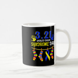 World Down Syndrome Day Awareness Socks 21 March  Coffee Mug
