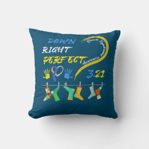 World Down Syndrome Day Awareness Socks 21 March Cushion
