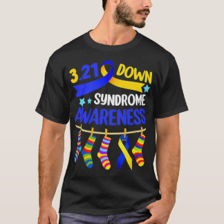 World Down Syndrome Day Awareness Socks 21 March P T-Shirt
