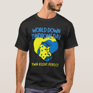 World Down Syndrome Day Awareness Socks 21 March T-Shirt