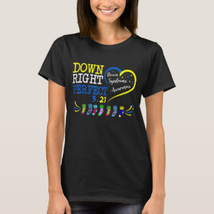 World Down Syndrome Day Awareness Socks 21 March T-Shirt