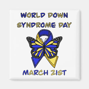 World Down Syndrome Day is March 21st  Magnet
