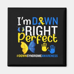 World Down Syndrome Day March 21 Down Right Magnet