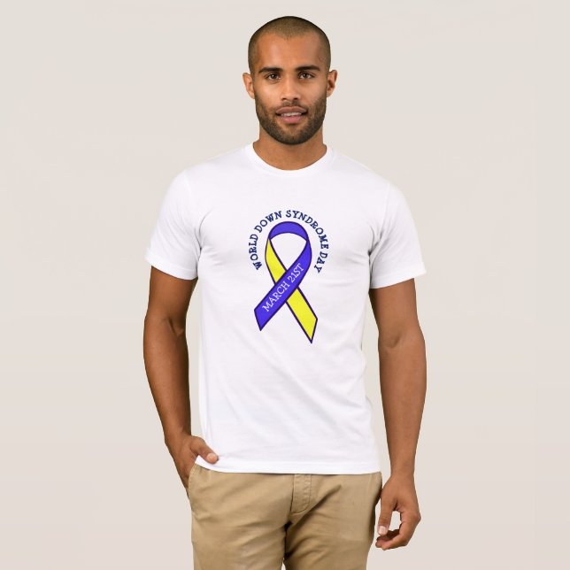 World Down Syndrome Day march 21st Shirt (Front Full)