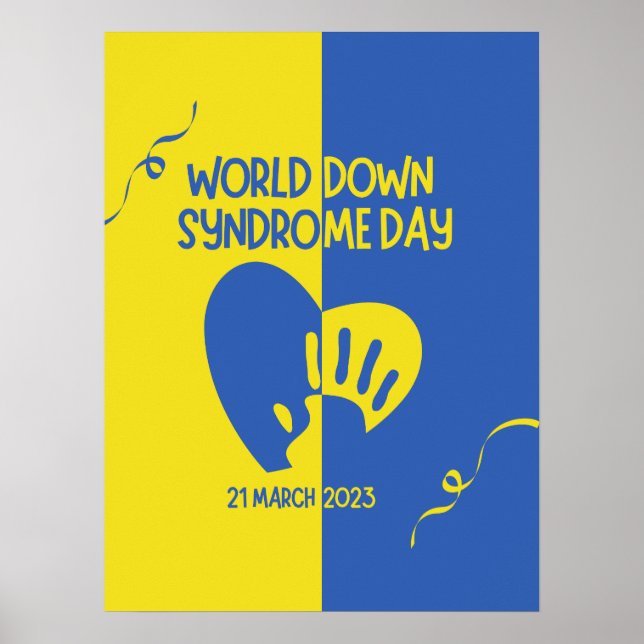 World Down Syndrome Day Poster (Front)