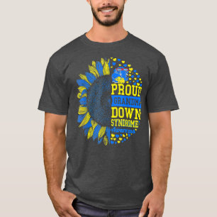 World Down Syndrome Day Proud Grandma Trisomy 21 B T-Shirt