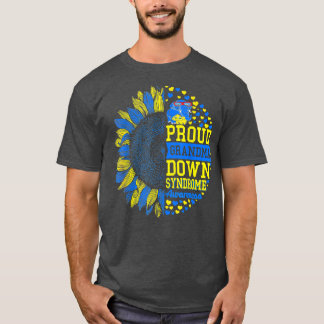 World Down Syndrome Day Proud Grandma Trisomy 21 B T-Shirt