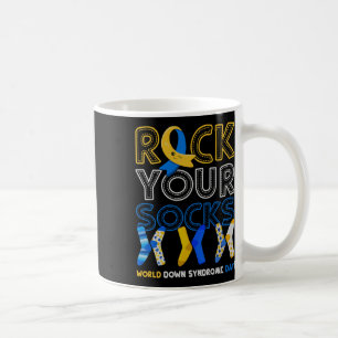 World Down Syndrome Day Rock Your Socks Awareness Coffee Mug