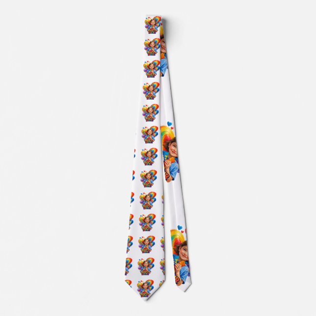 World Down Syndrome Day shirt Tie (Front)