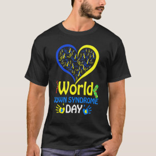 World Down Syndrome Day Support And Awareness 3 21 T-Shirt