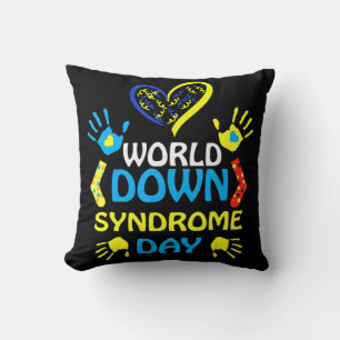World Down Syndrome Day Support and Awareness 3.2 Cushion