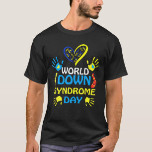 World Down Syndrome Day  Support And Awareness 3.2 T-Shirt