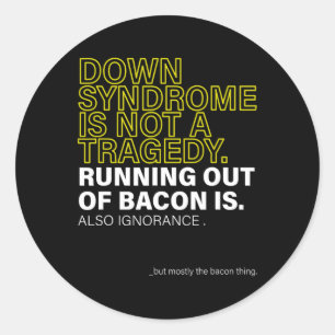 World Down Syndrome Day To Fight Cancer Ideas Down Classic Round Sticker