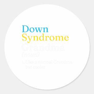 World Down Syndrome Day To Fight Cancer Ideas Down Classic Round Sticker