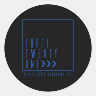 World Down Syndrome Day To Fight Cancer Ideas Down Classic Round Sticker