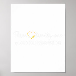 World Down Syndrome Day To Fight Cancer Ideas Down Poster