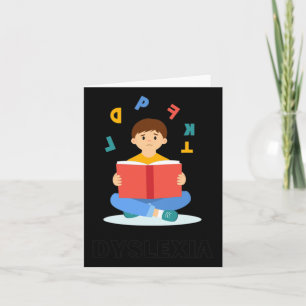 World Dyslexia Awareness Day Racerback Card