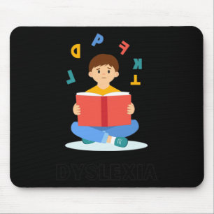 World Dyslexia Awareness Day Racerback  Mouse Pad
