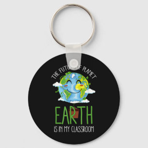 World Earth Day Planet Teachers 2021 Clroom Funny Key Ring