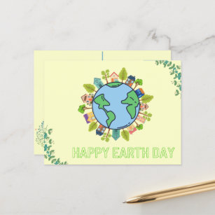 World Earth Day Postcard