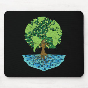 World Earth Day Save The Forest Seas Nature Enviro Mouse Pad