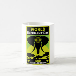 World Elephant Day Friday 12 August T-Shirt Coffee Mug