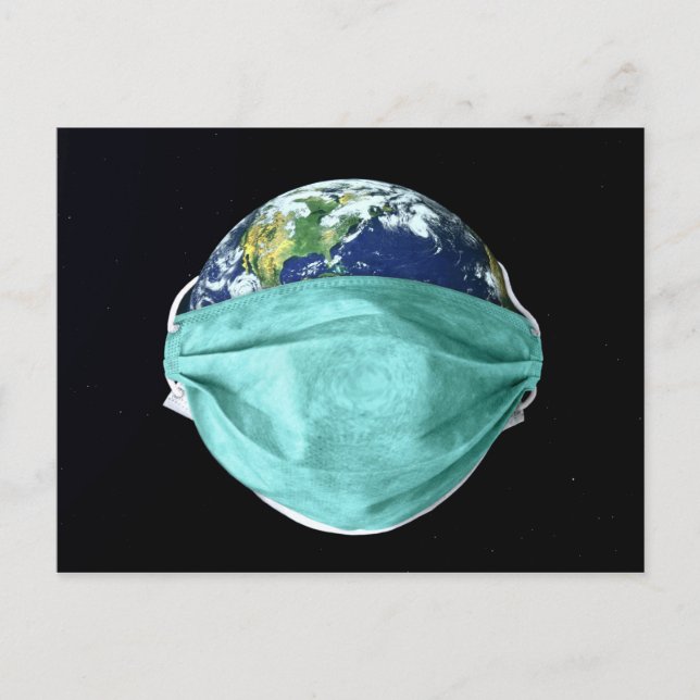 World Emergency Coronavirus Postcard (Front)