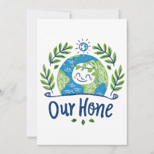 World Environment Day - Happy Earth Illustration Invitation