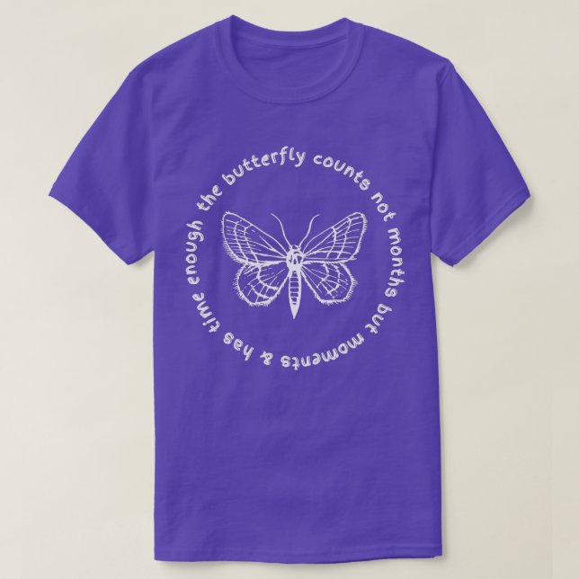World Environment Day he Butterfly Counts Not Mome T-Shirt (Design Front)