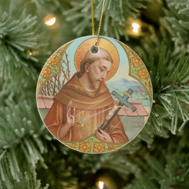 World Environment Day & St Francis of Assisi Ceramic Ornament (Tree)