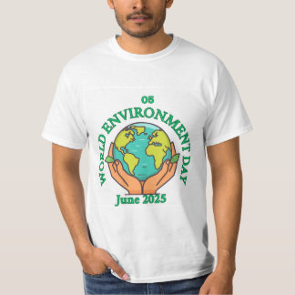 World Environment day theme t shirt
