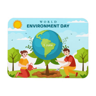 World Environment Day Tree Planting Magnet