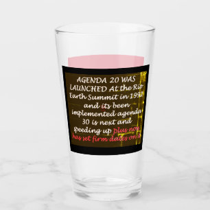 World events the planet words and design glass