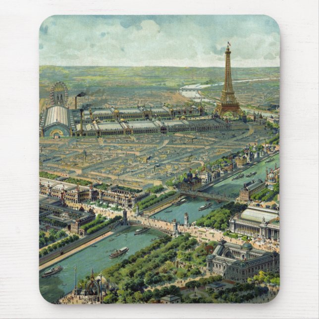 World Expo 1900 Paris France Mouse Pad (Front)