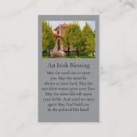 World Fair Pavilion Irish Blessing Memorial Prayer