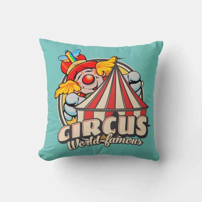 World Famous Circus Cushion (Front)