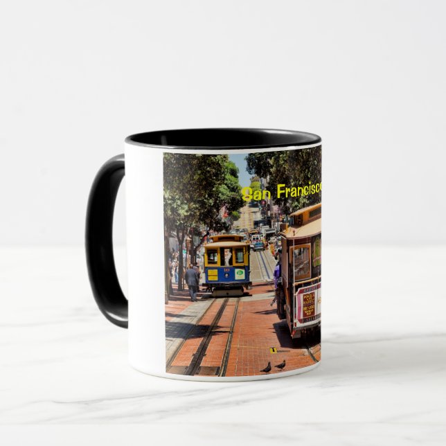 World Famous Trolley Cars, San Francisco, Mug (Front Left)