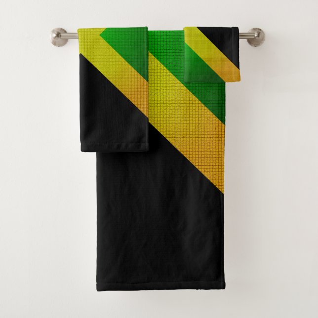 World Fastest Jamaican Man, Lady Runner Towels (Insitu)
