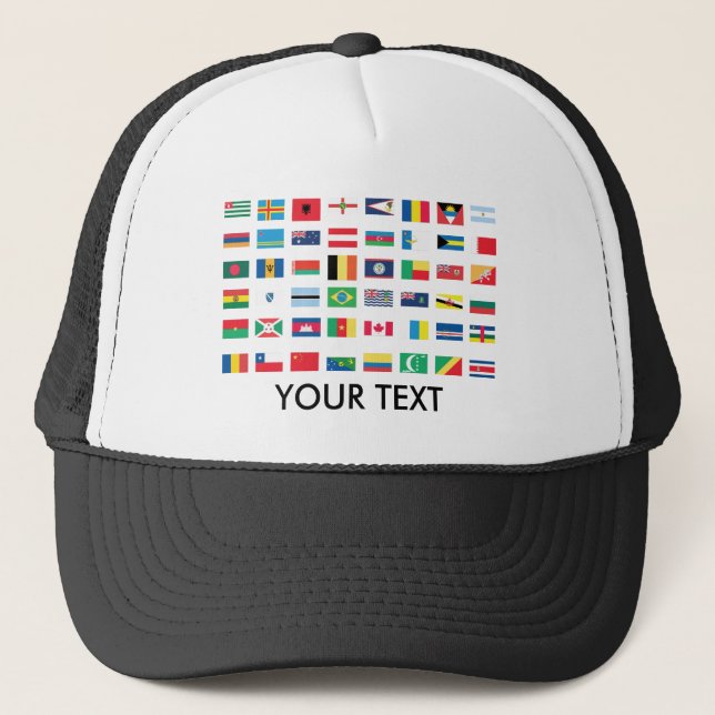 World Flag Hats (Front)