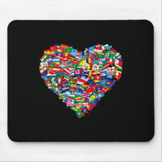 World Flags Earth Day  Mouse Pad