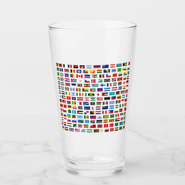 World flags glass (Front)