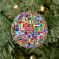 World Flags Globe, International,