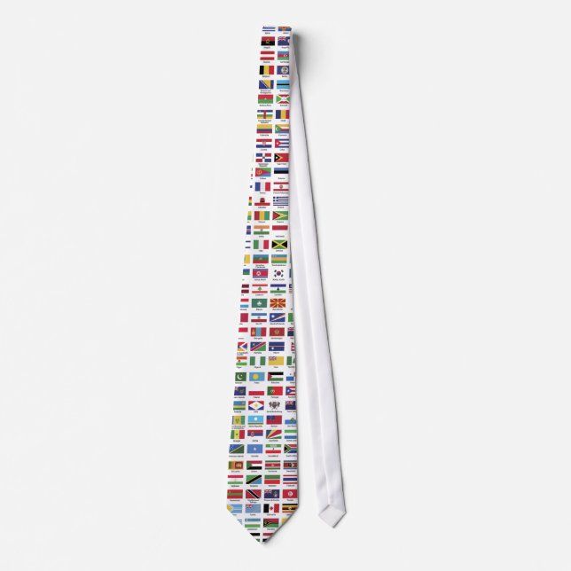 World Flags Tie (Front)