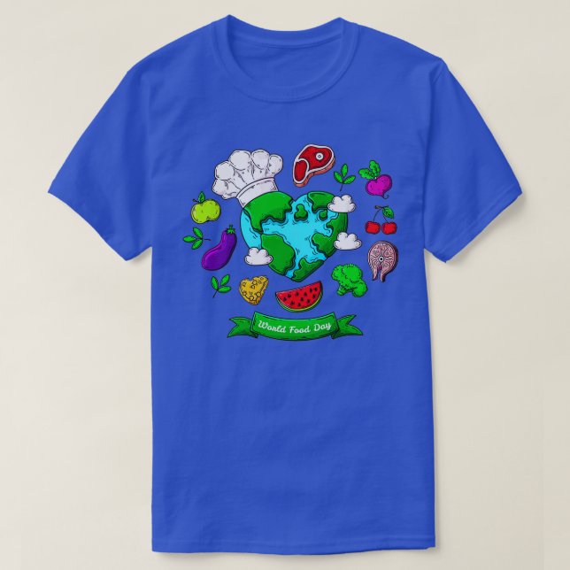 World Food Day T-Shirt (Design Front)