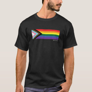World Gay Pride Equality & Unity Lgbtqia Love Rain T-Shirt